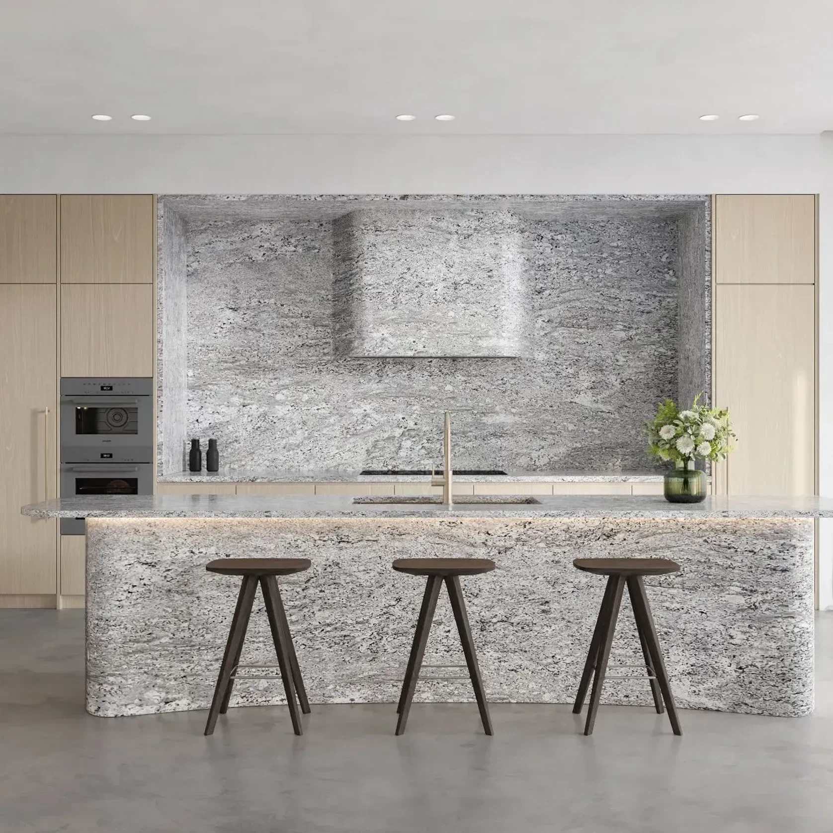 Artic White Granite Benchtop gallery detail image