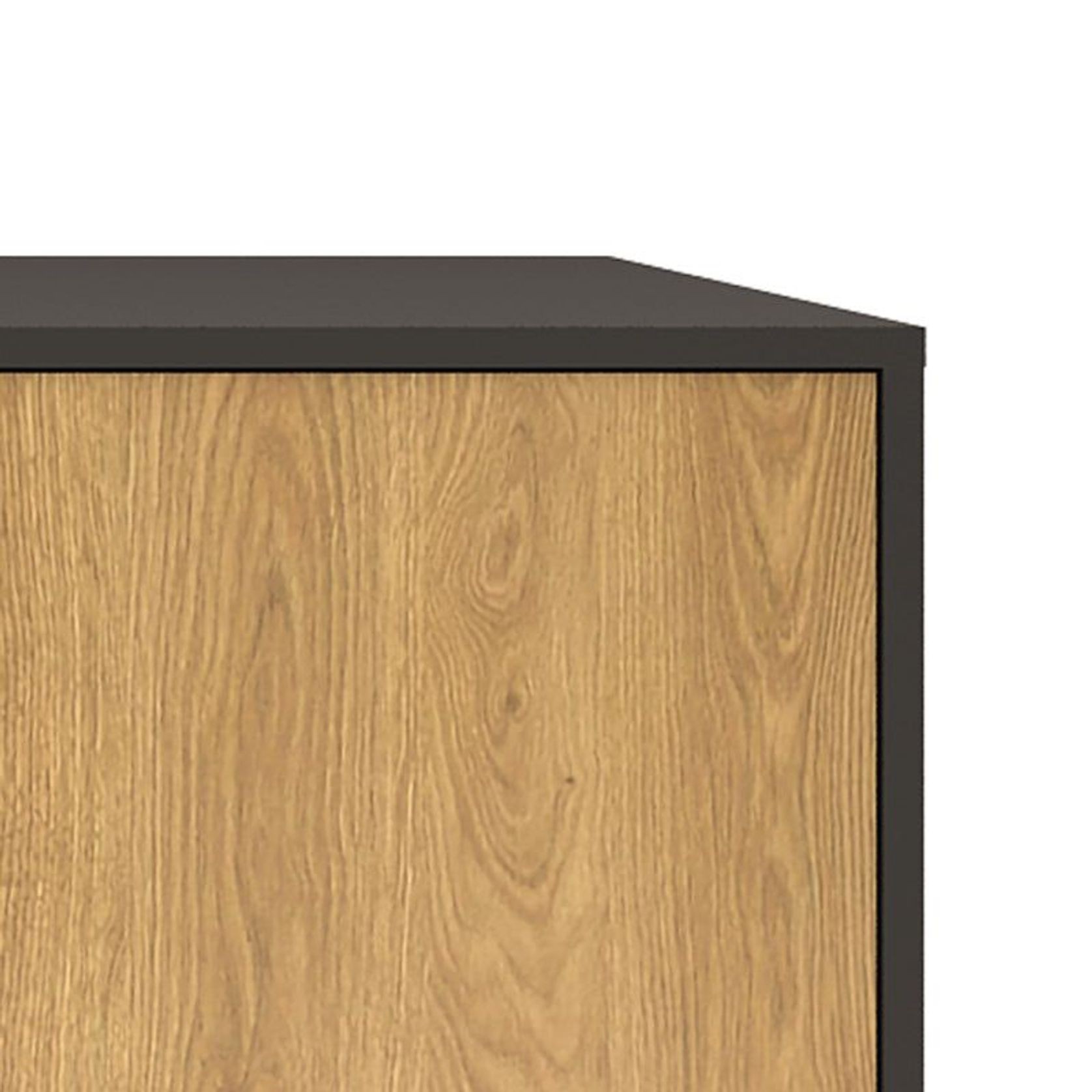 AMSTER Sideboard Buffet 160cm - Natural & Black gallery detail image