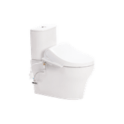 Cygnet Hygiene Rim Round CCBTW - Back Inlet with SpaLet E-Bidet Seat gallery detail image