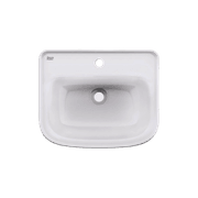 Loven 550 Wall Hung Basin - 1 Tap Hole - Overflow gallery detail image
