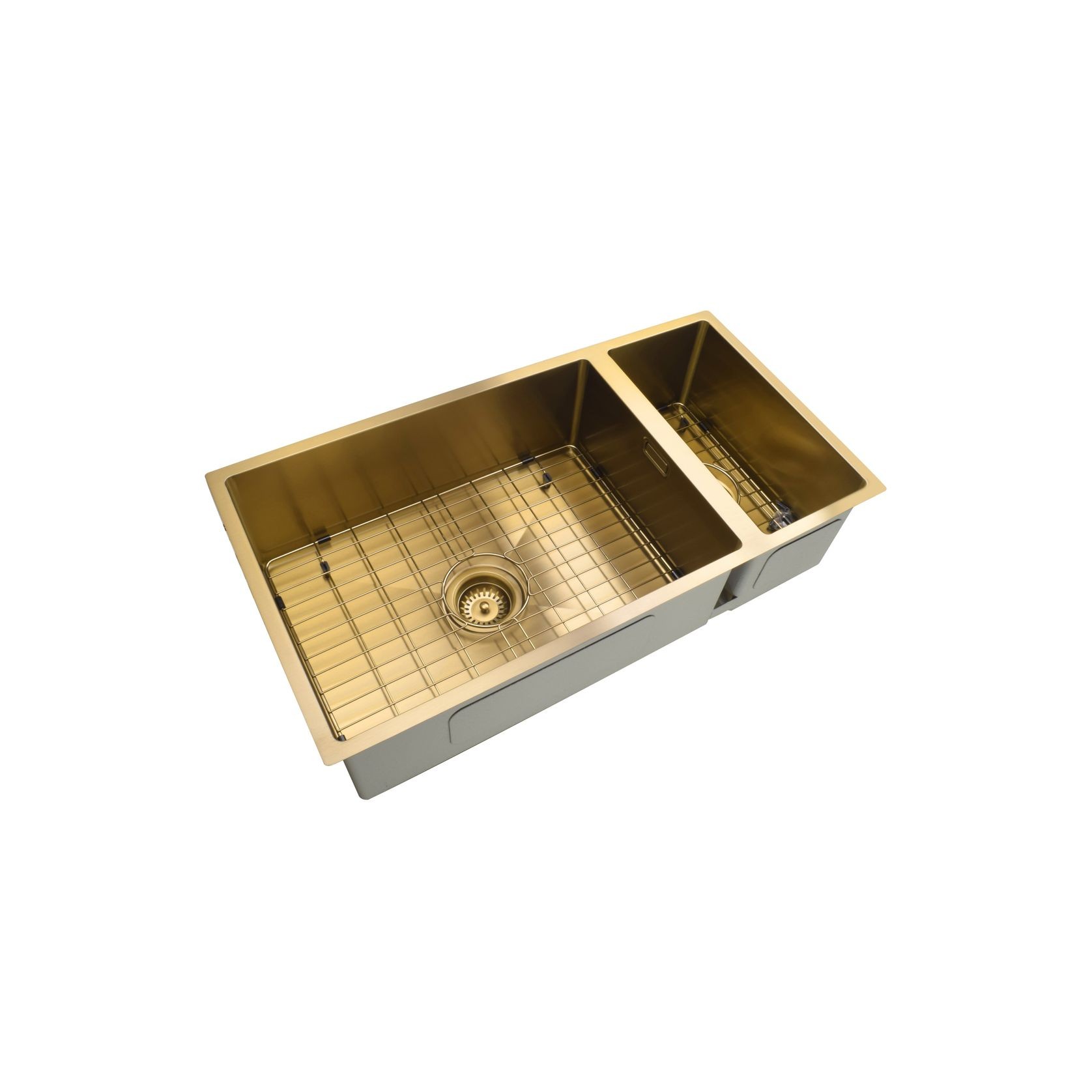 Aspen 650 (450+200) Double Bowl Sink gallery detail image
