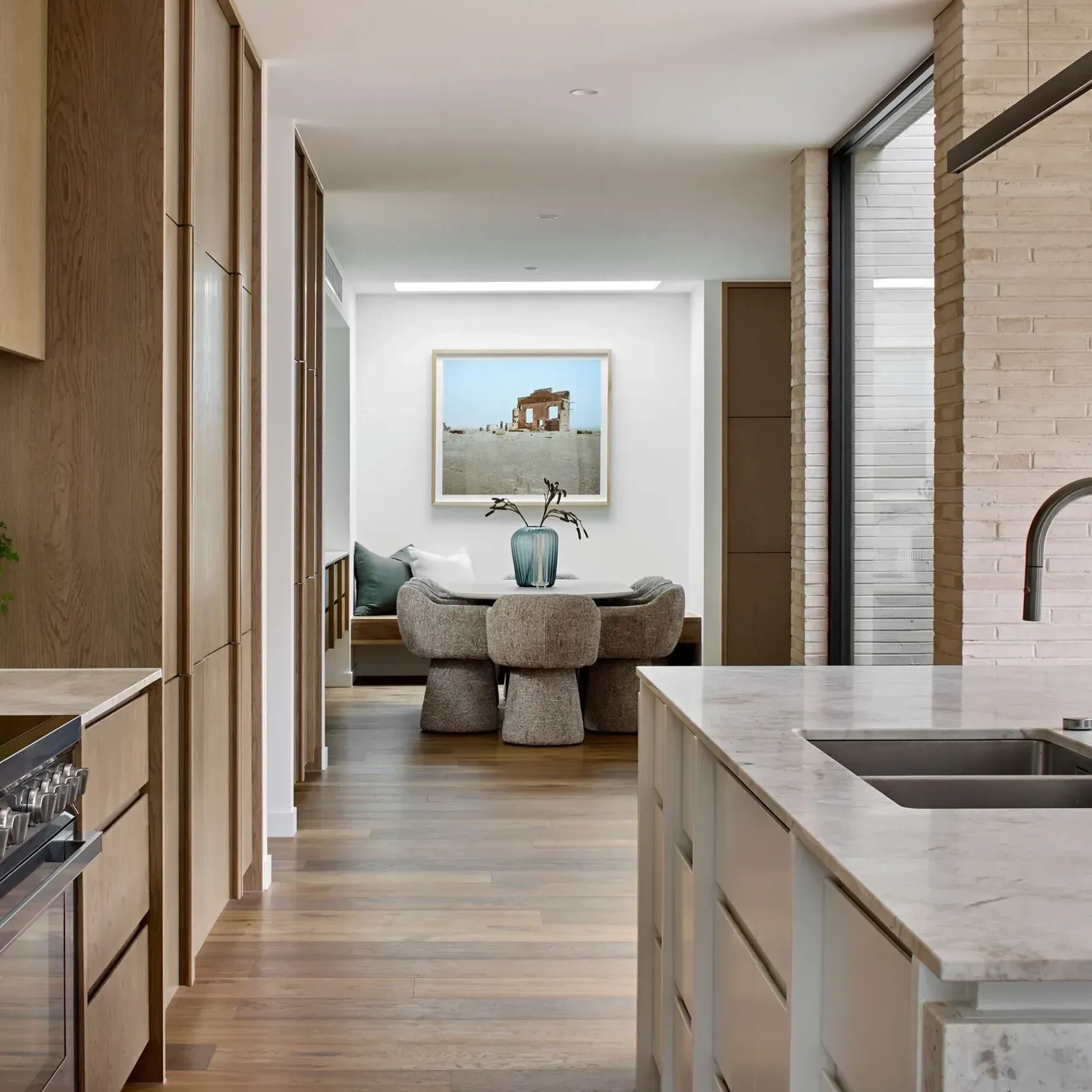 Lorde White Marble Benchtop gallery detail image