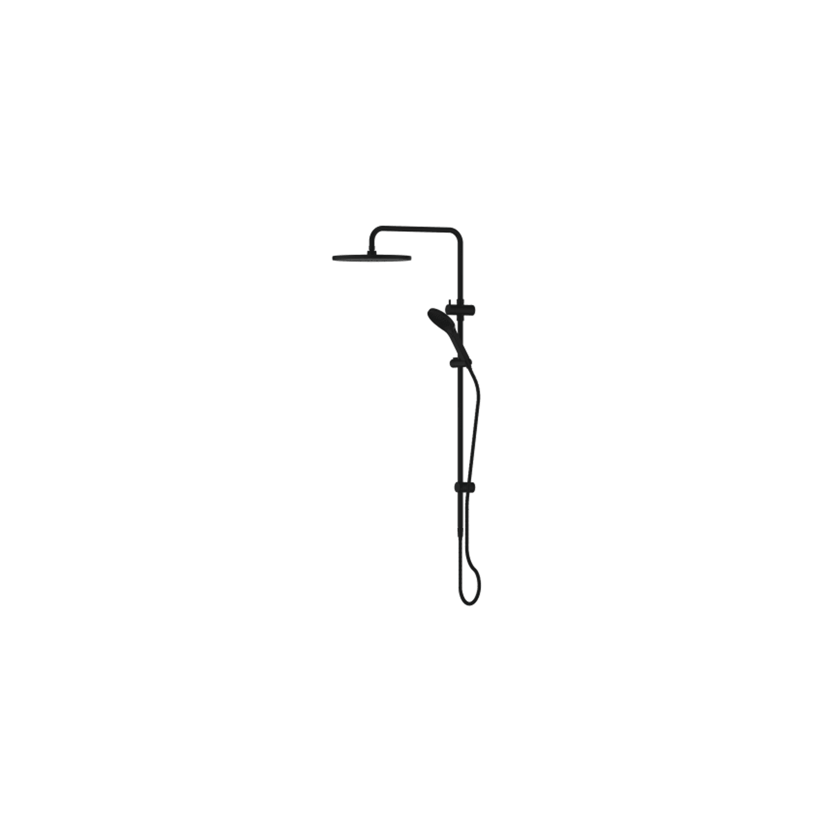 Ashmore Bubblejet Twin Rail Shower gallery detail image