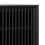 ASLOG Tall Sideboard 90cm - Black gallery detail image
