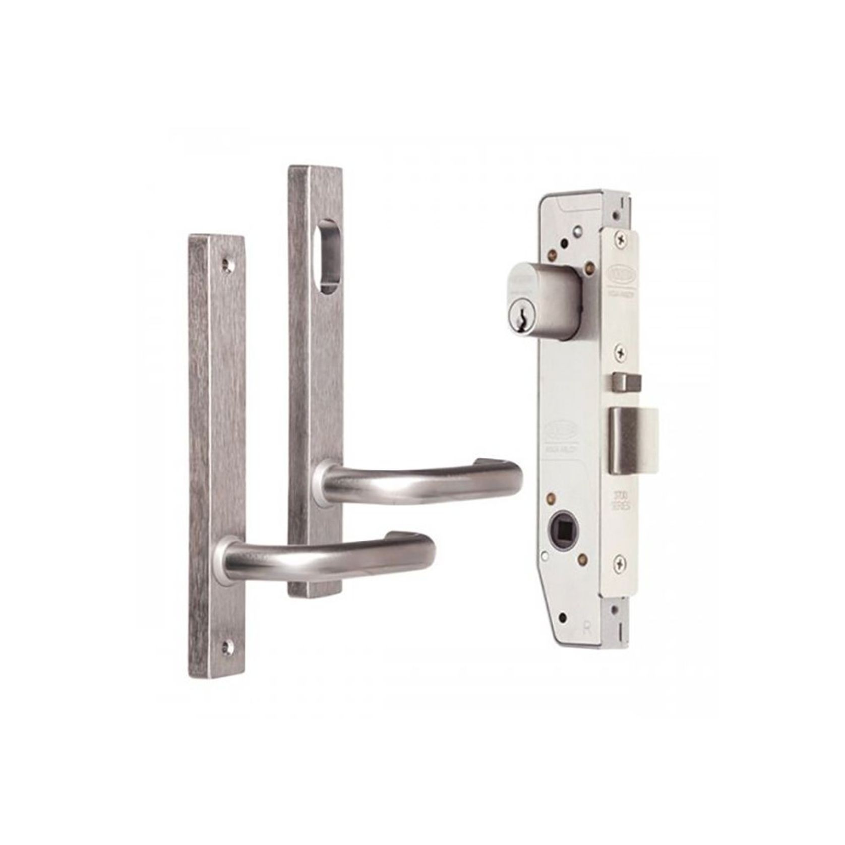 Lockwood Narrow Mortice Lock Kit Cyl/Handles 3782KIT05 gallery detail image