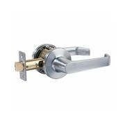 Lockwood Door Lever Passage Lever Set Commercial Grade Fire Rated Satin Chrome 951SC gallery detail image