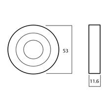 Lockwood Symphony 178 Door Lever on Round Rose gallery detail image