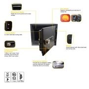 Yale Medium Document Safe Fire Resistant for Home and Office YFM/352/FG2 gallery detail image