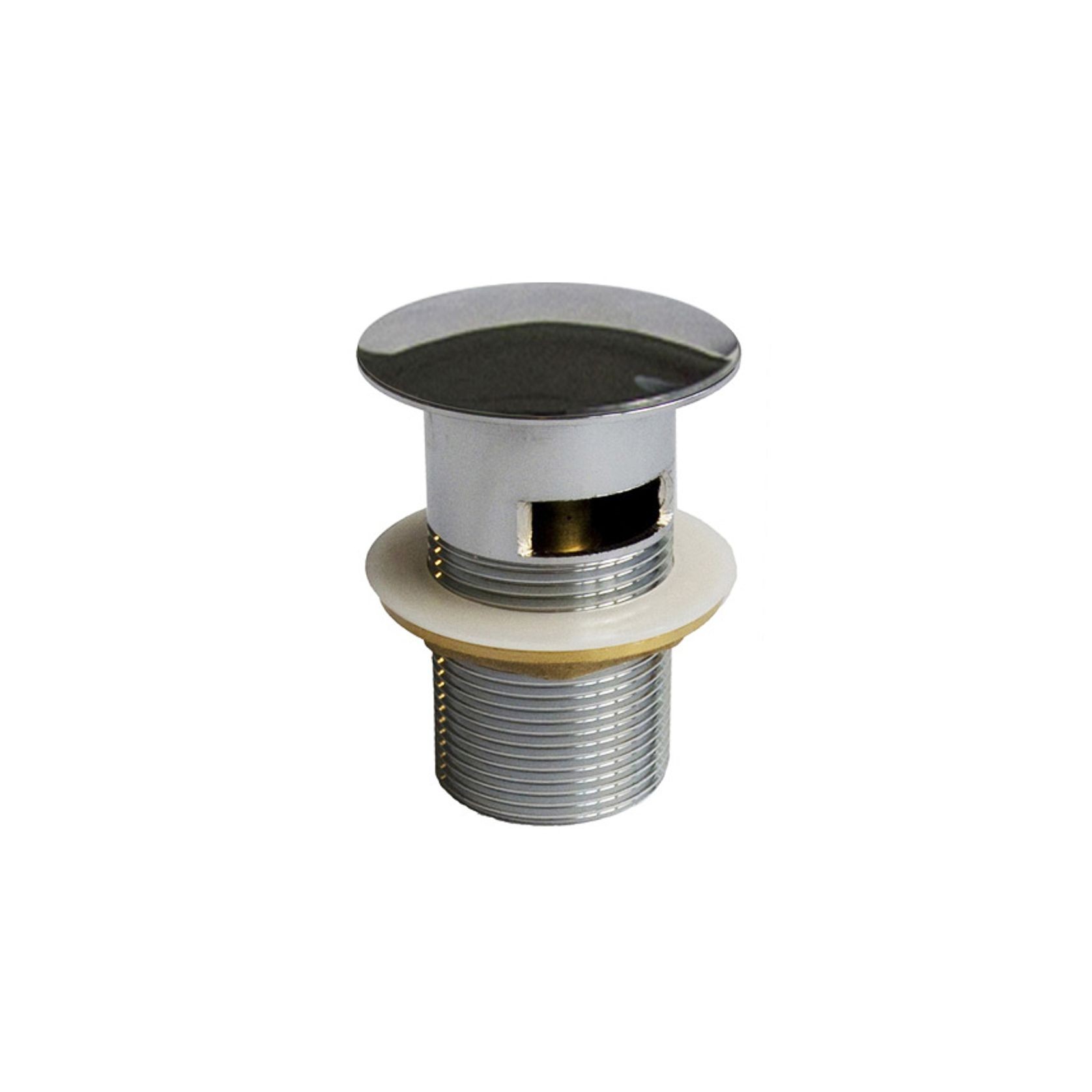 Perrin & Rowe - 32mm Slotted Dome Push-Button Basin Waste gallery detail image