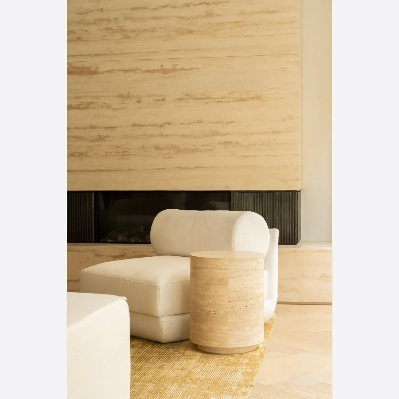 Tuscan Vein Cut Filled Travertine Benchtop gallery detail image