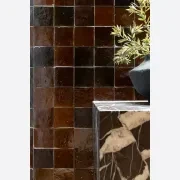 Chocolate Square Moroccan Zellige gallery detail image