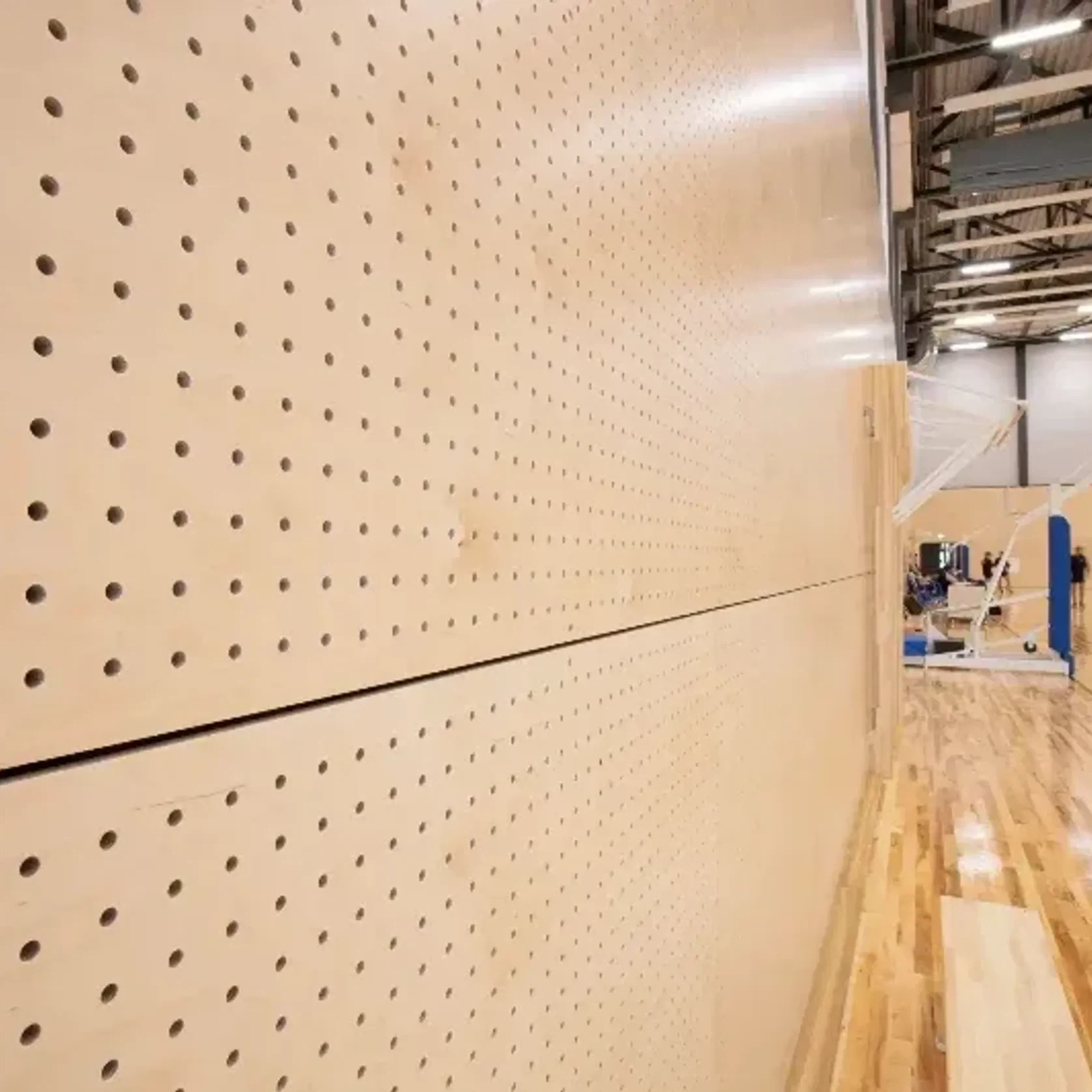 Perforated Birch Acoustic Panels 600x600x12mm gallery detail image