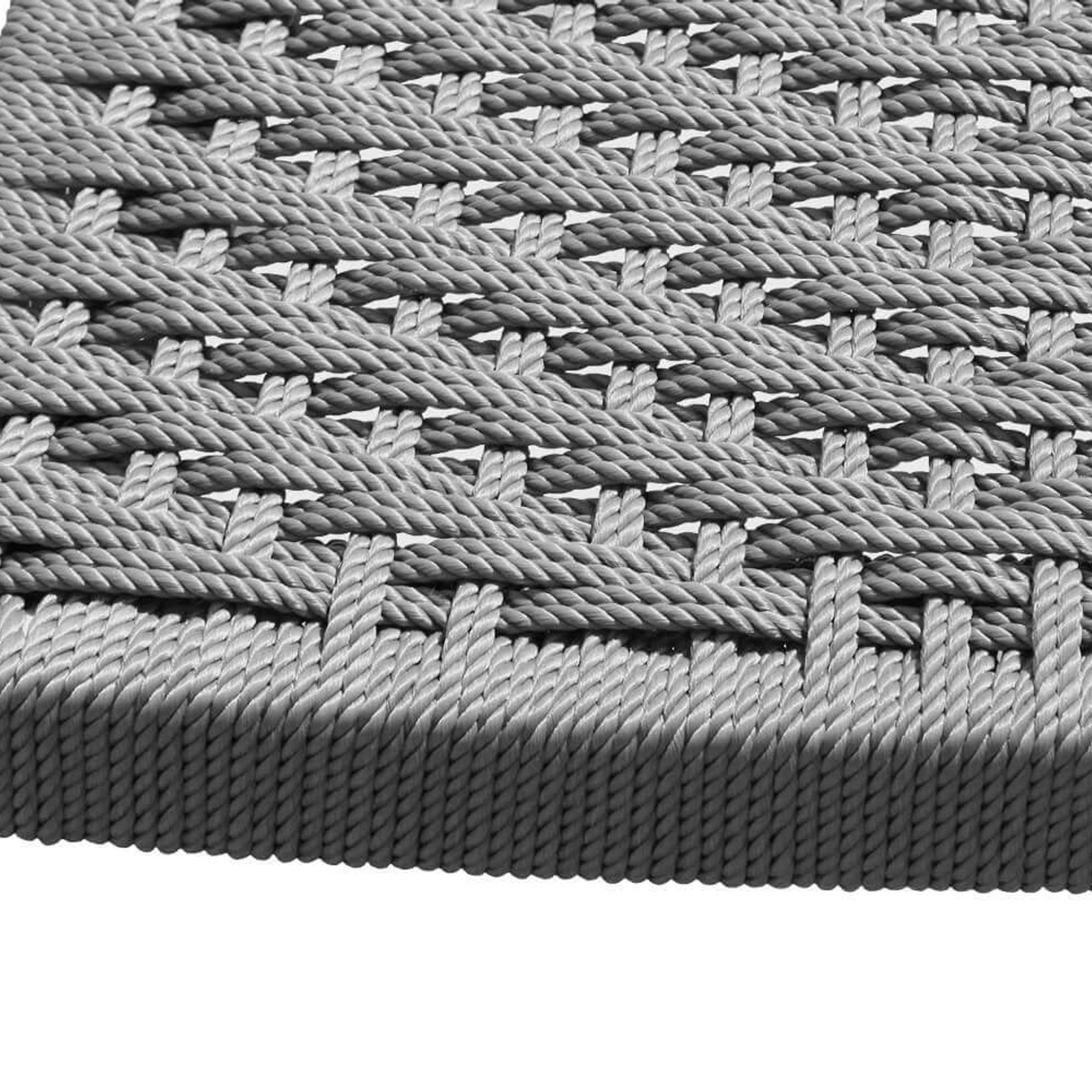 Albatross 2.0 Aluminium and Rope Outdoor Dining Chair gallery detail image