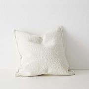 Weave Home Alberto Boucle Cushion - Ivory | 50 x 50cm gallery detail image