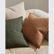 Weave Home Alberto Boucle Cushion - Copper | 50 x 50cm gallery detail image
