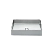 Stainless Steel Rectangular Basin – Bathroom Sink gallery detail image