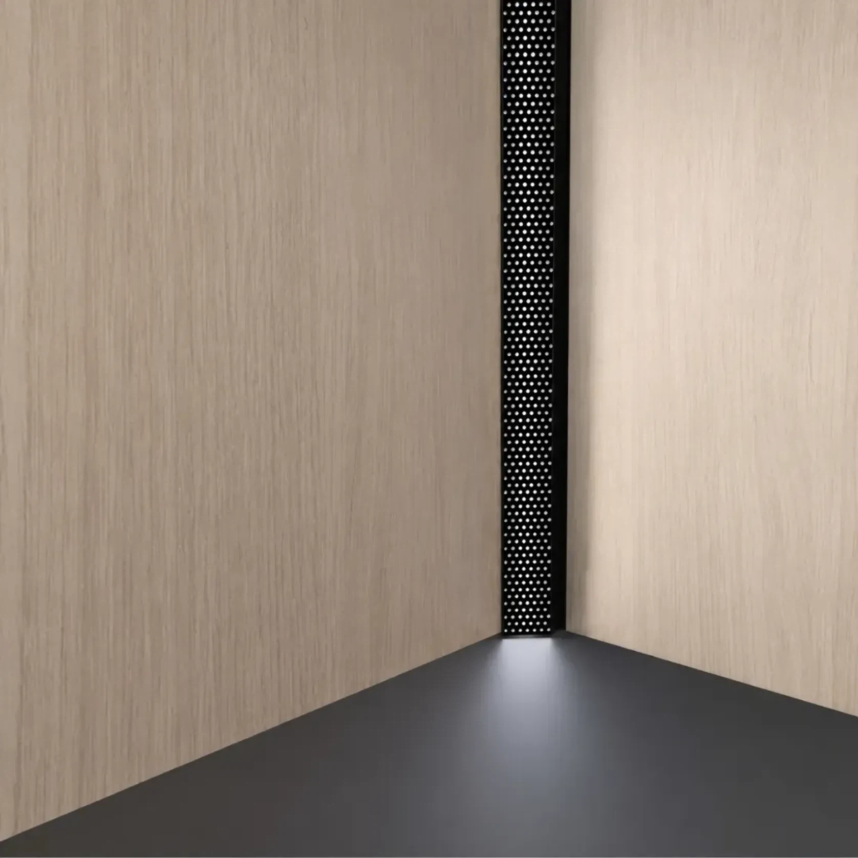 Micro-Perforated Aluminium LED Channel 45­° gallery detail image