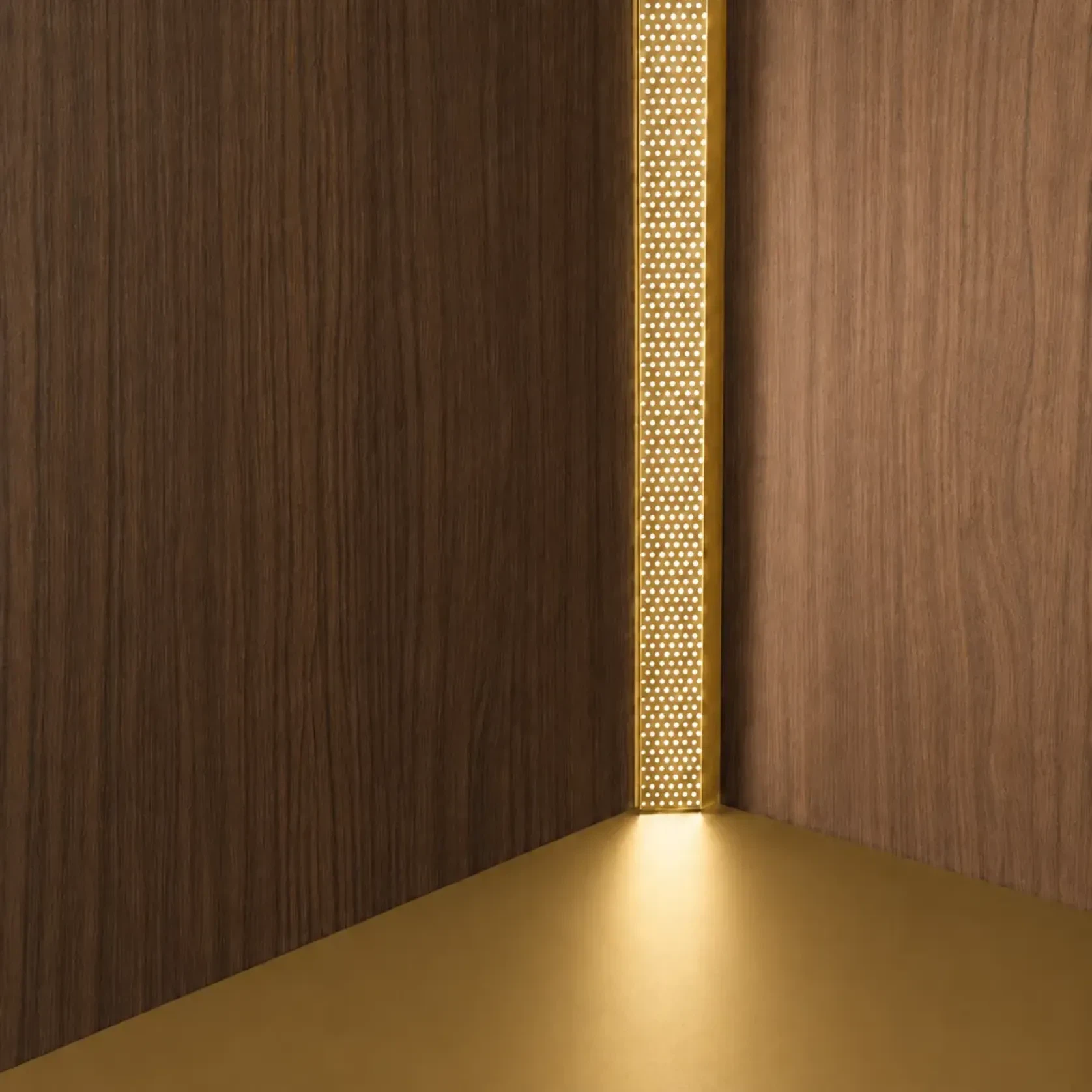 Micro-Perforated Aluminium LED Channel 45­° gallery detail image