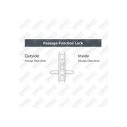 Passage Function Lockset (Hollow) gallery detail image
