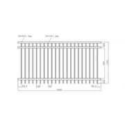 Aluminium Pool Fence Panel - Vertical(DIY) gallery detail image