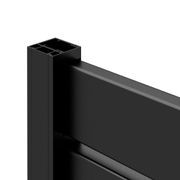 Aluminium Slat Privacy Fence Panel - Horizontal gallery detail image