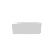 Alvina Extra Wide Left Back-to-wall 1690mm - OV8034LBW gallery detail image