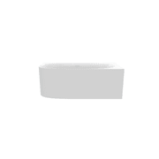 Alvina Extra Wide Right Back-to-wall 1690mm - OV8034RBW gallery detail image