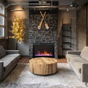 Amantii Traditional 33" Xtraslim Electric Fireplace gallery detail image