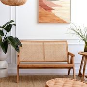 Amar Relaxed Rattan Loveseat gallery detail image