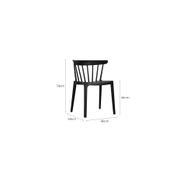 Amie Outdoor Patio Dining Chair gallery detail image