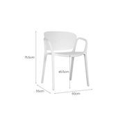 Andi Outdoor Patio Dining Armchair gallery detail image