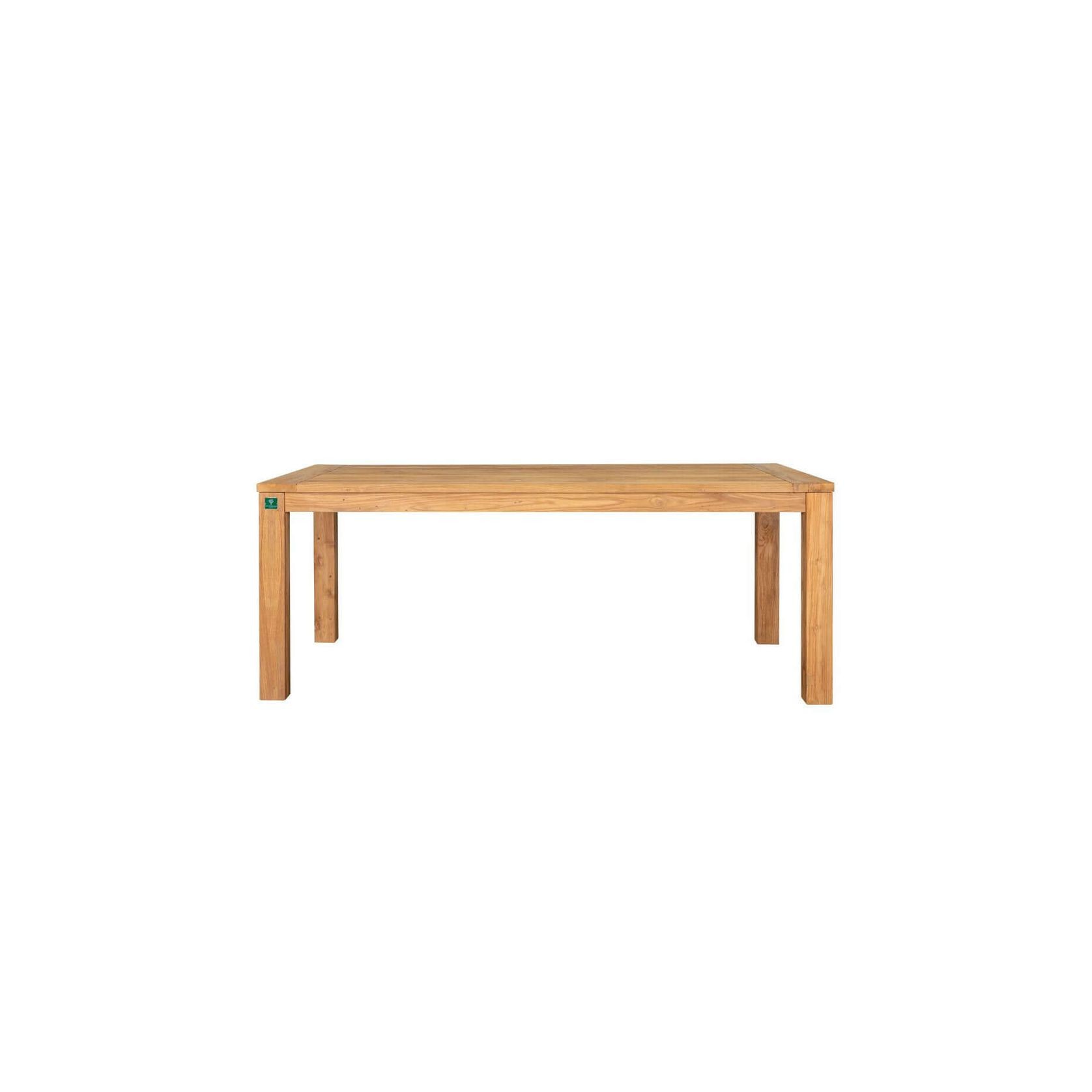 Ankola Teak Outdoor Table 250 X 100cm ArchiPro AU