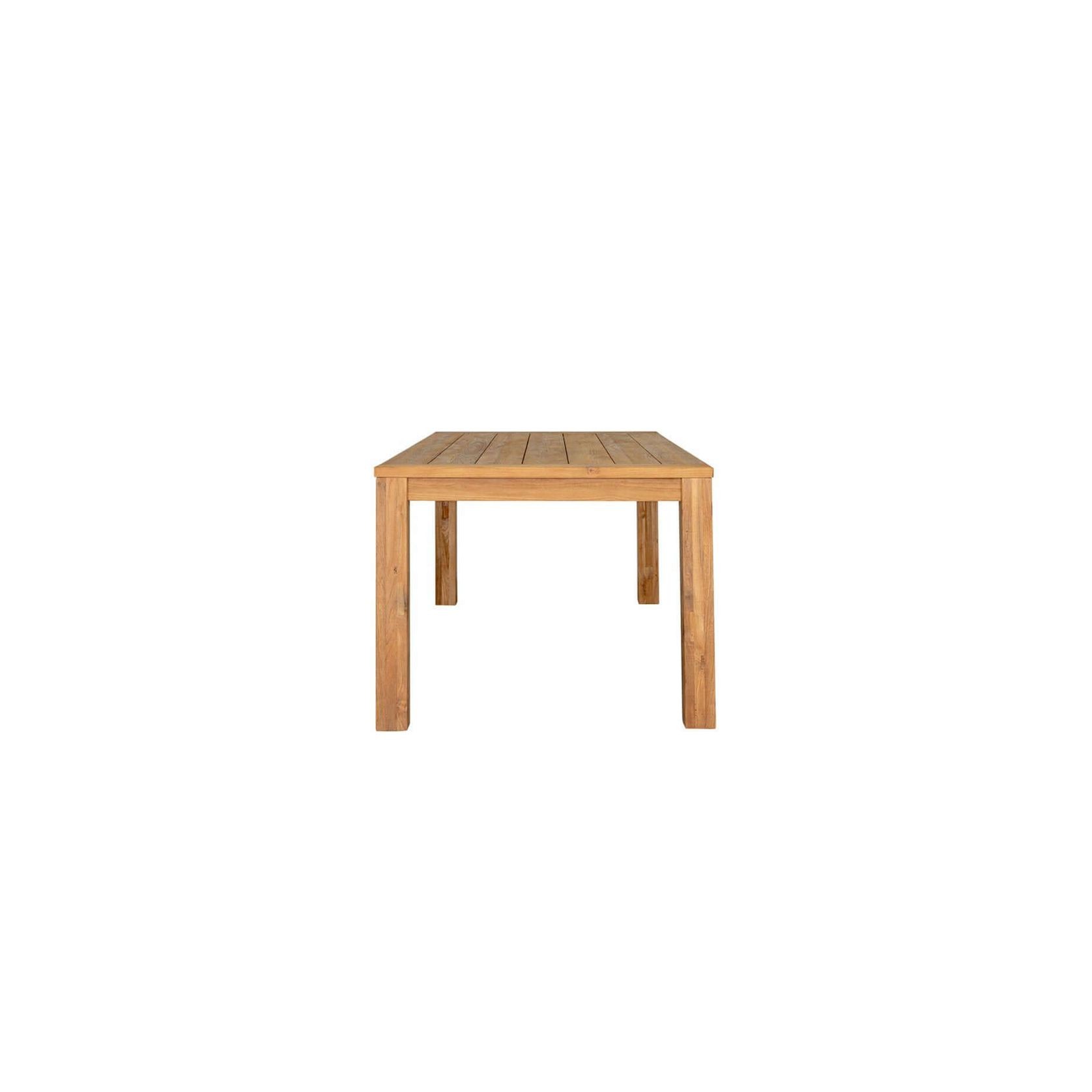 Ankola Teak Outdoor Table 250 X 100cm ArchiPro AU