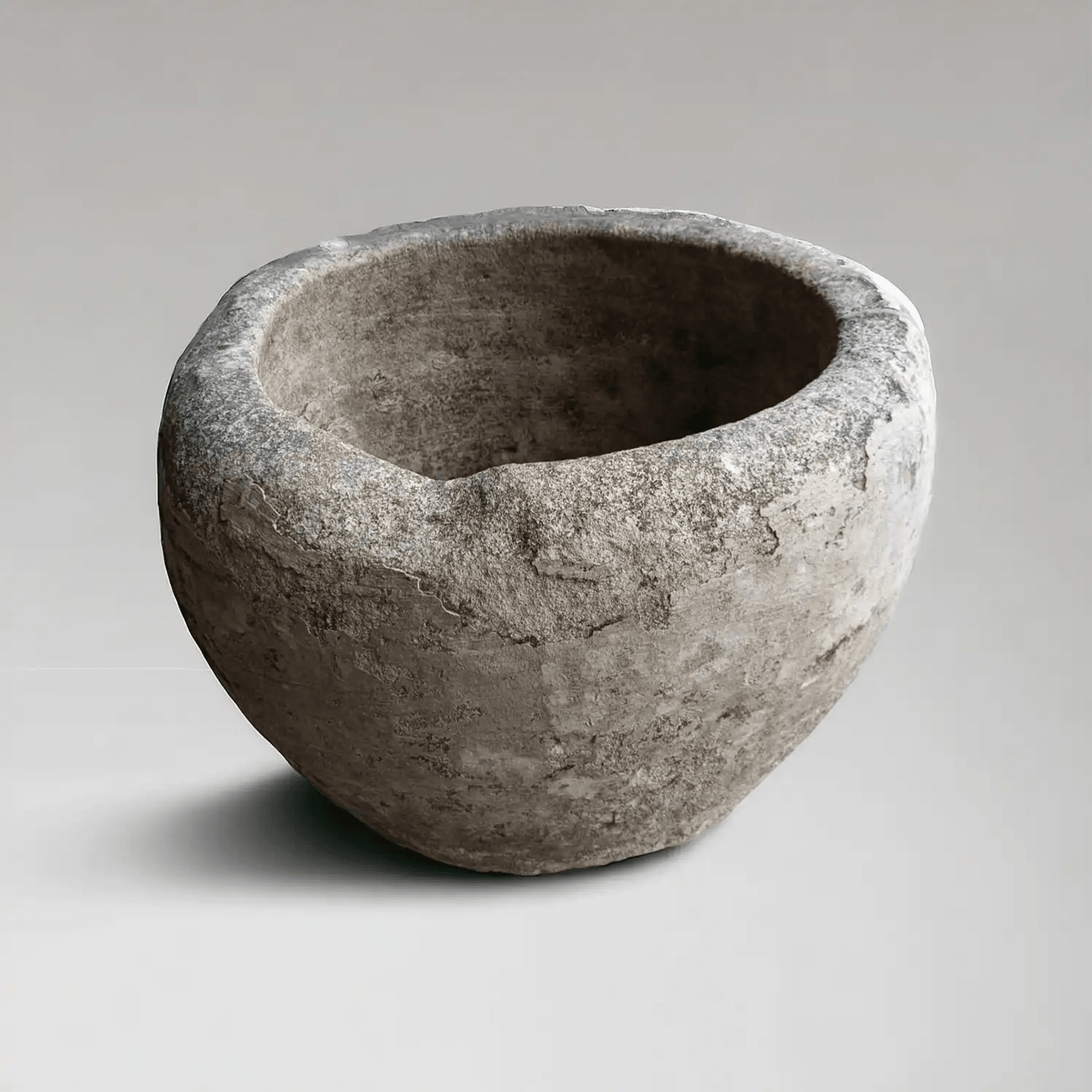 Oversized Antique Javanese Limestone Trough #1 gallery detail image