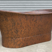 Antique Red Copper Bath 1500mm - CB5011 1500 gallery detail image