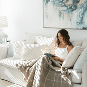 Ruanui Station Lambswool Throw -  Totara's Tussock gallery detail image