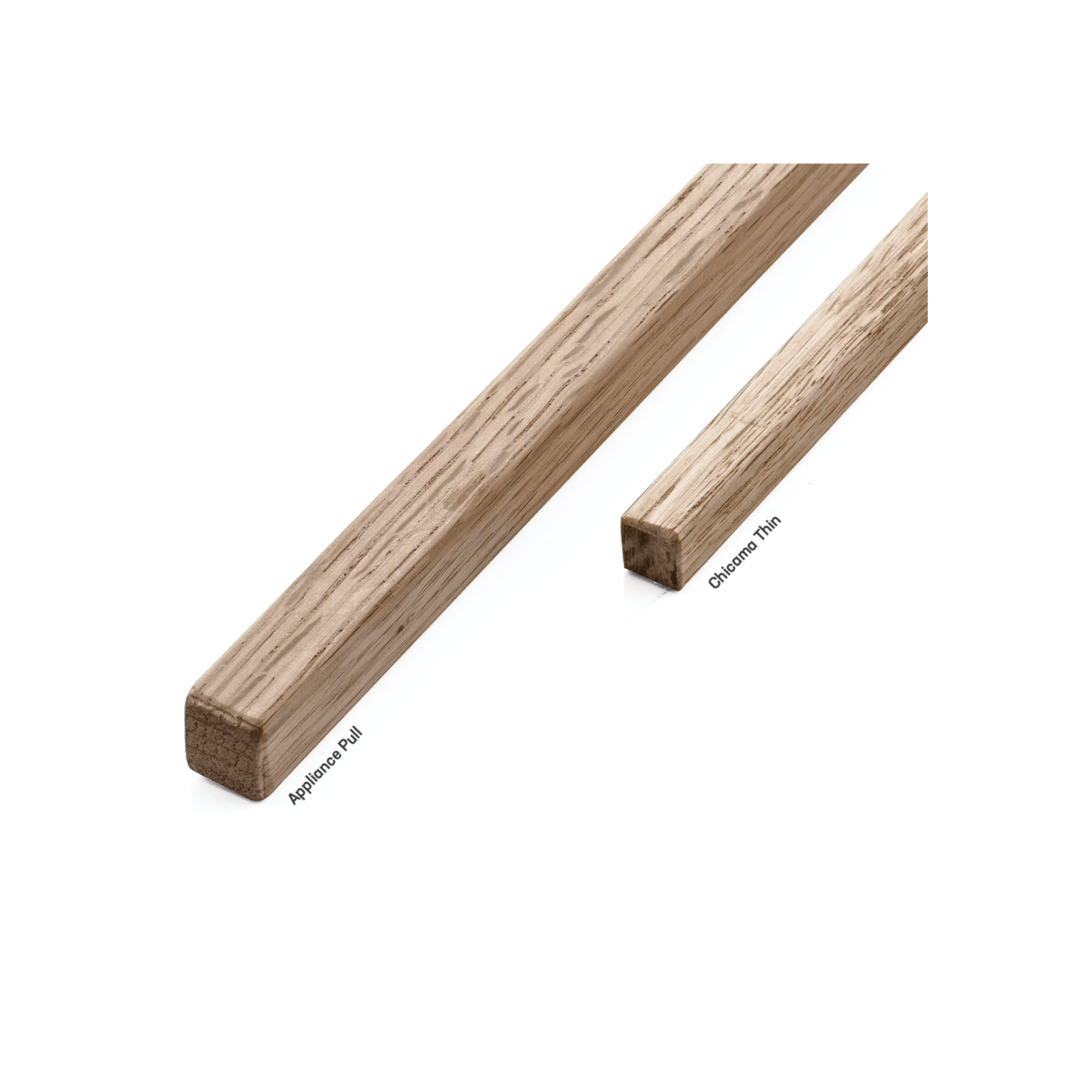 Chicama THIN Wave Appliance Pull Timber Handles gallery detail image
