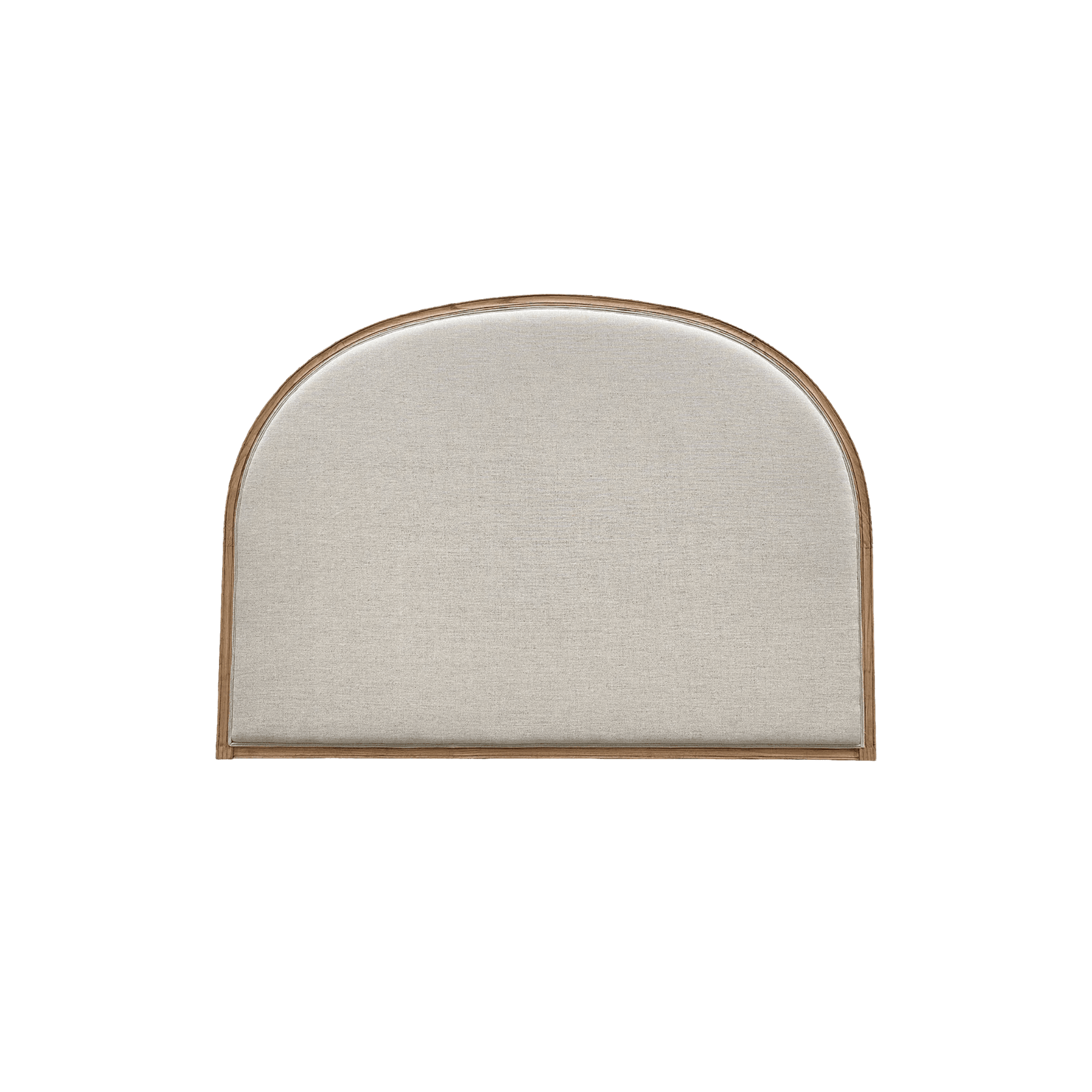 Arch Bed Head - Natural Linen gallery detail image