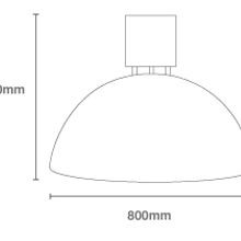 Arena Jumbo LED Pendant Light gallery detail image