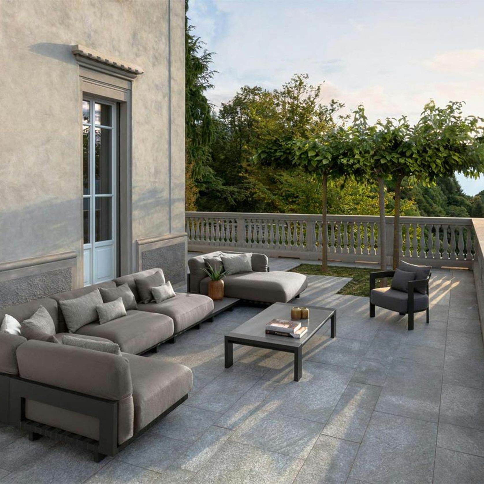 Argo Alu Modular Sofa gallery detail image