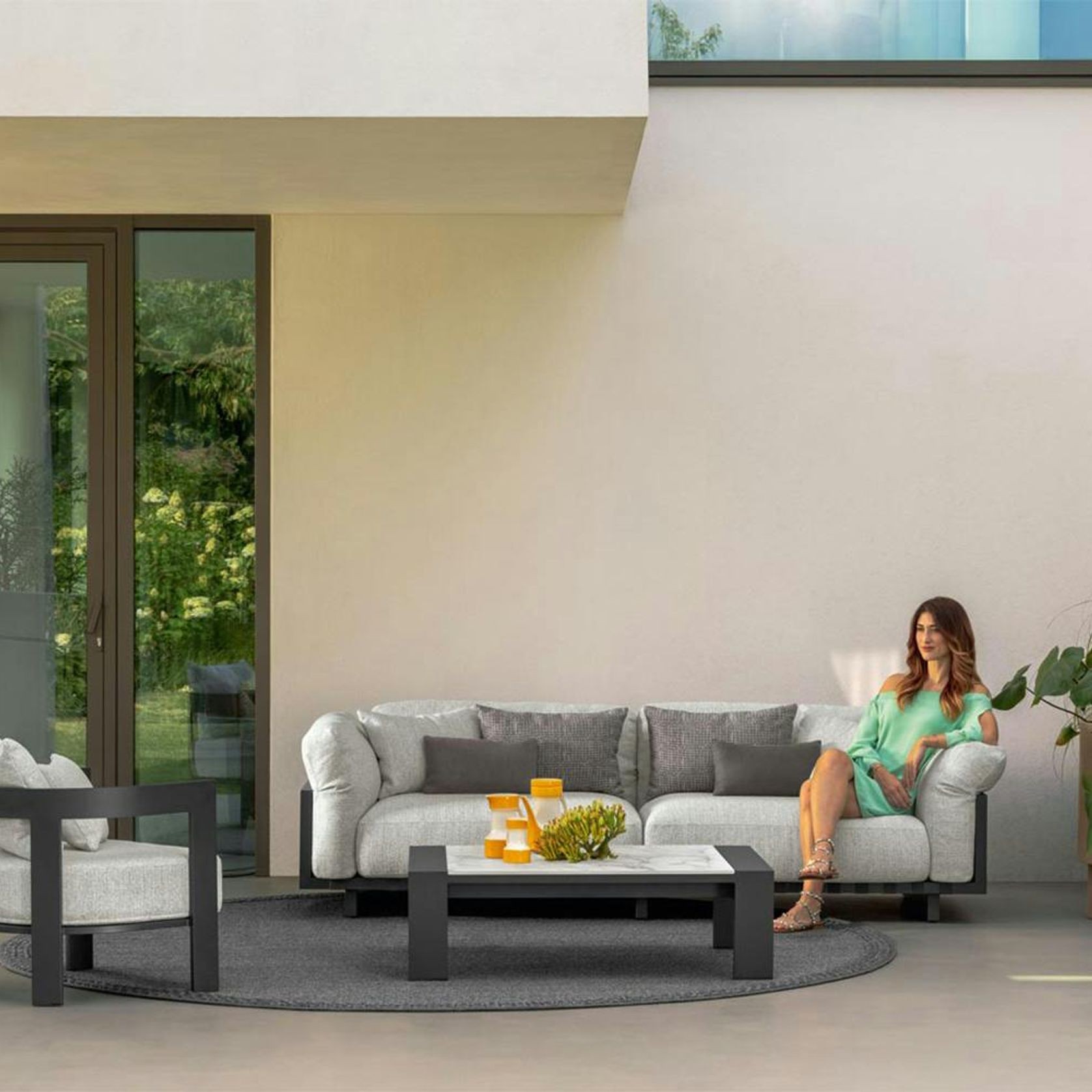 Argo Alu Modular Sofa gallery detail image