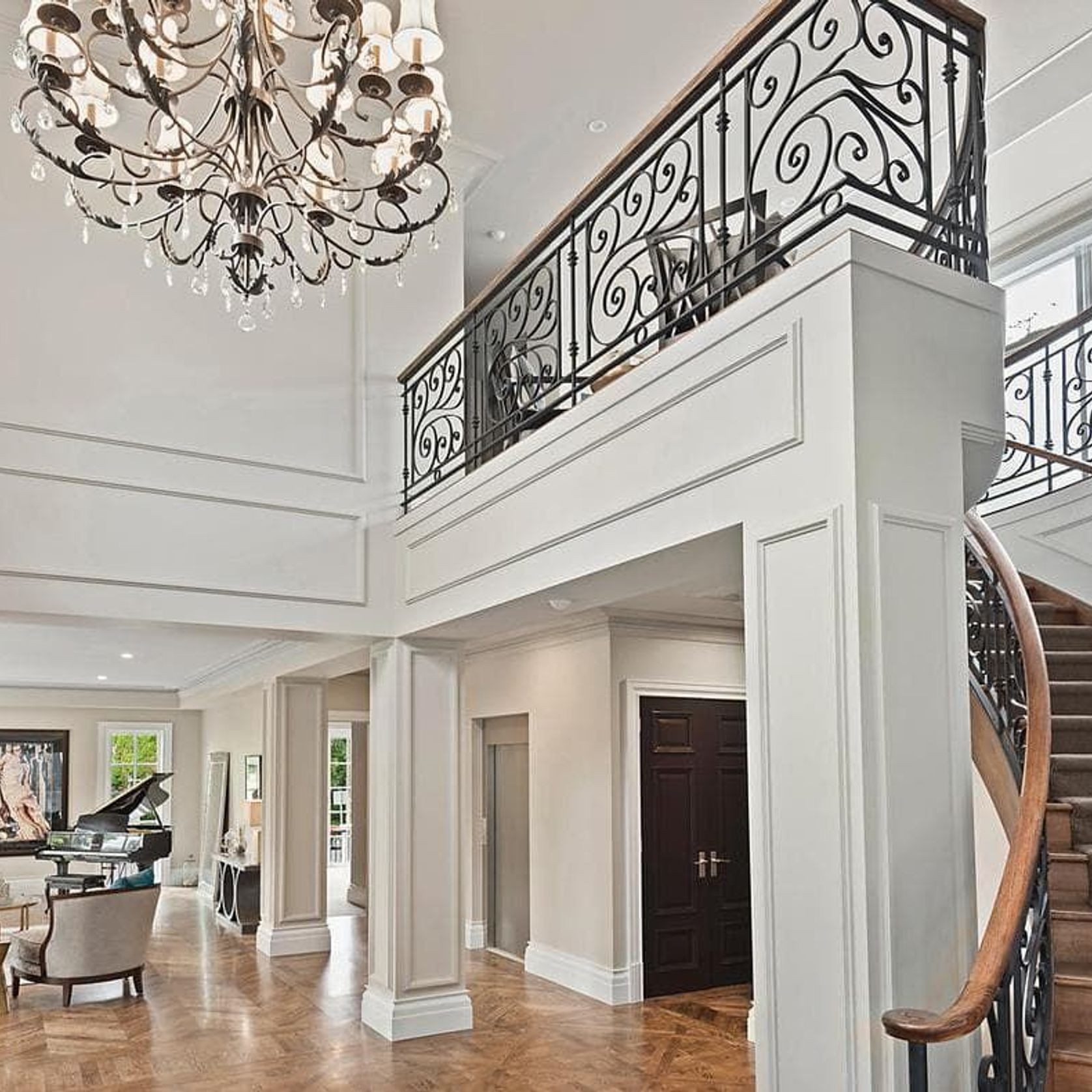 ARIA - Hampton 24 Arm Chandelier - Dark Bronze gallery detail image