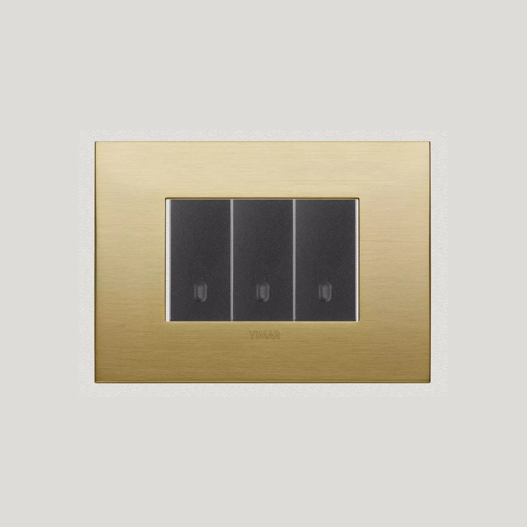 Vimar Eikon Arke Light Switches | Painted Metal gallery detail image