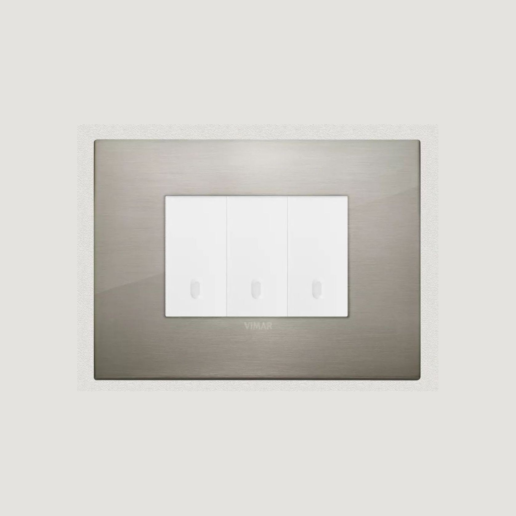 Vimar Eikon Arke Light Switches | Painted Metal gallery detail image