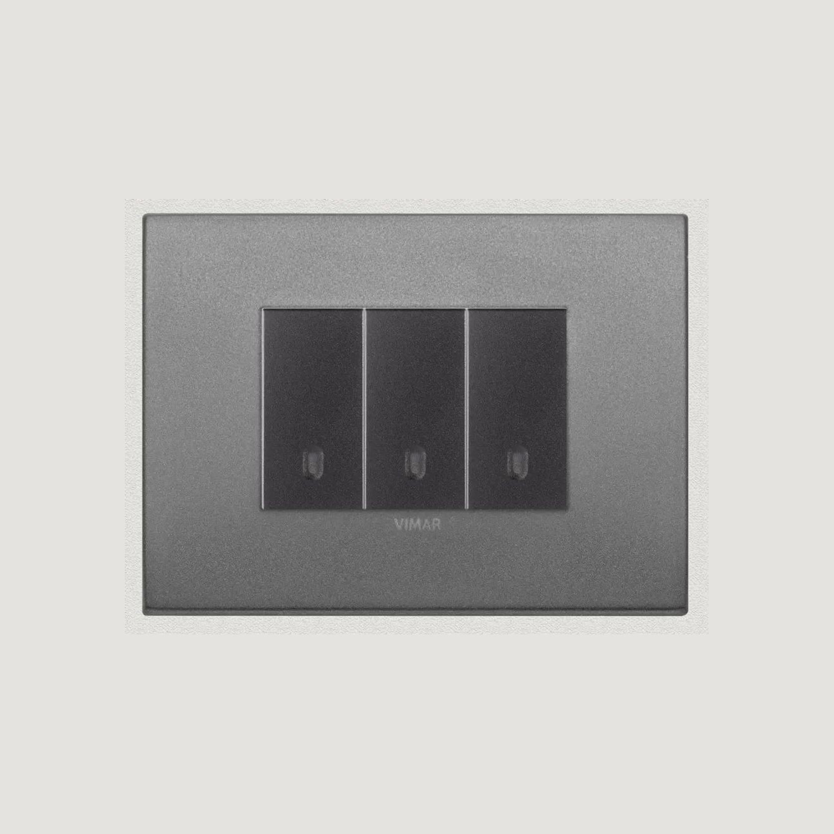 Vimar Eikon Arke Light Switches | Painted Metal gallery detail image