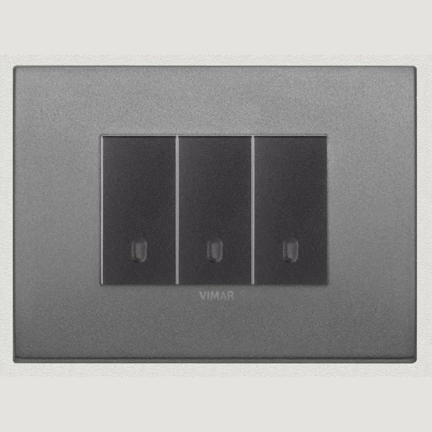 Vimar Eikon Arke Light Switches | Painted Metal gallery detail image