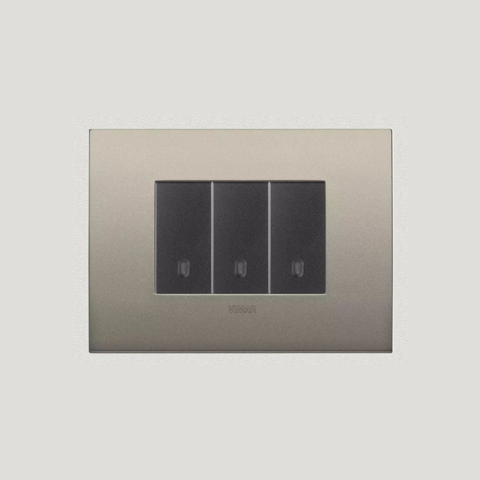 Vimar Eikon Arke Light Switches | Painted Metal gallery detail image