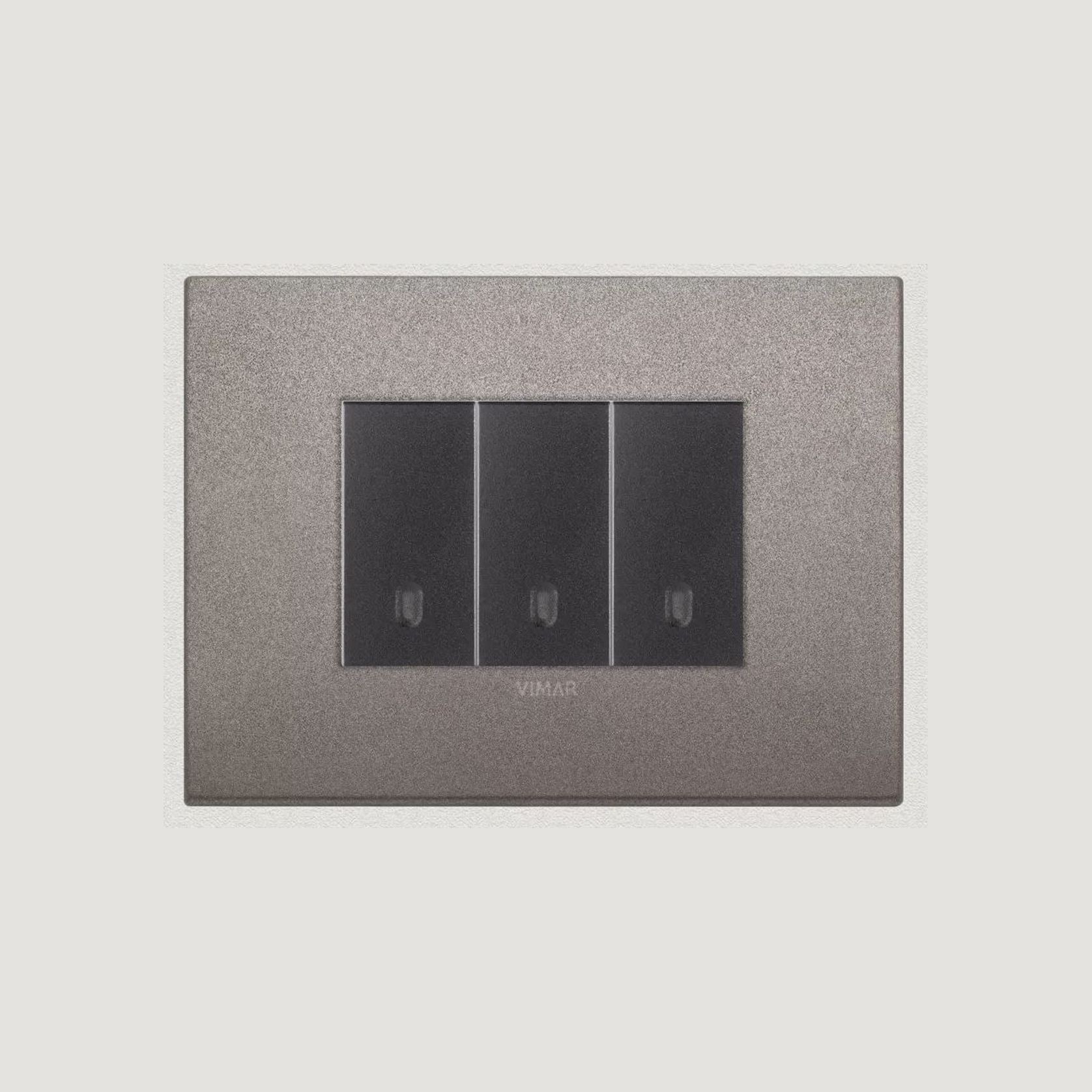 Vimar Eikon Arke Light Switches | Painted Metal gallery detail image