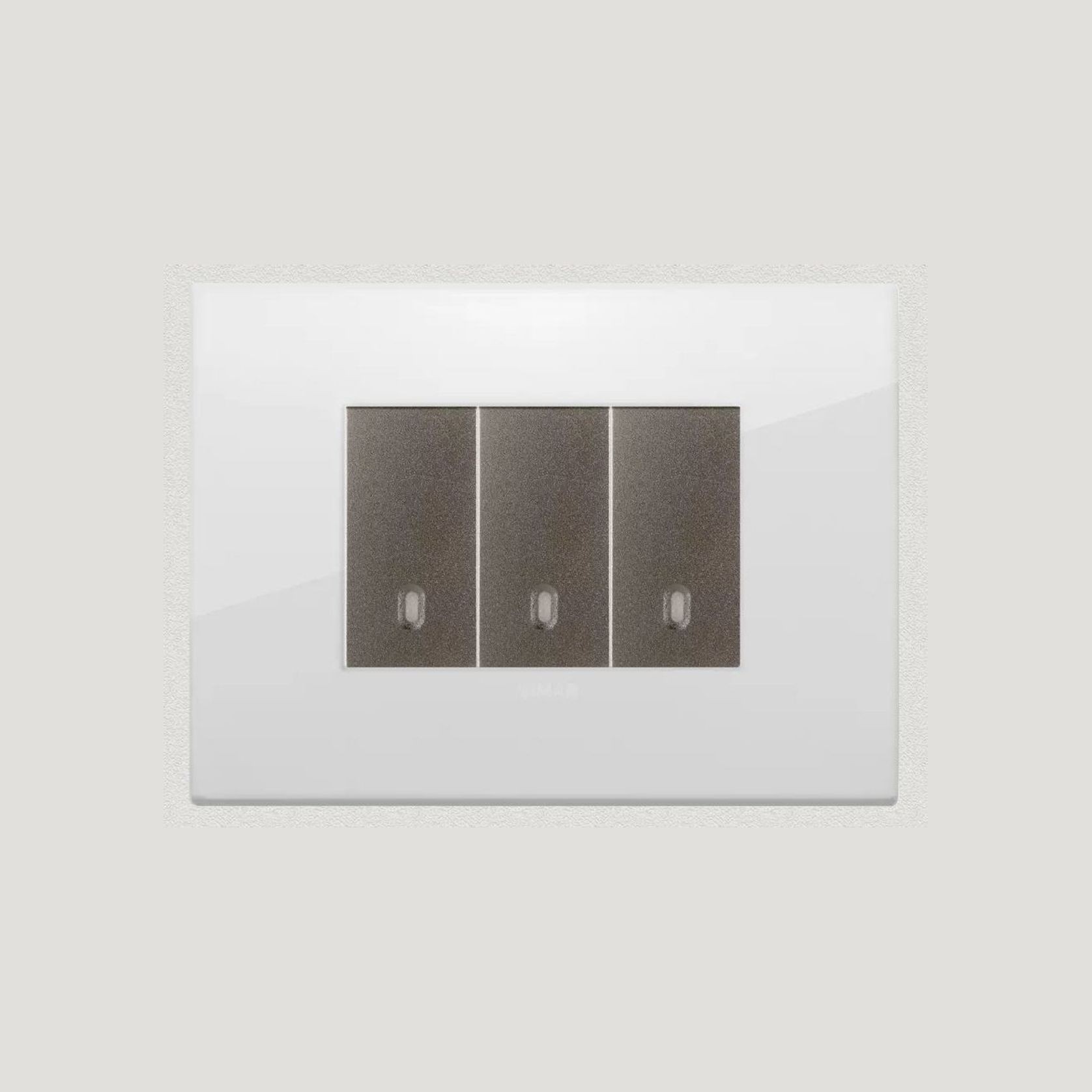 Vimar Eikon Arke Light Switches | Painted Metal gallery detail image