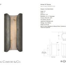 Visual Comfort Anne Marie Barton Armise 14 Sconce gallery detail image